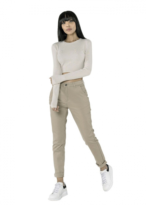 Pantaloni Taupe Chino Nina Carter J250 M10 [1]