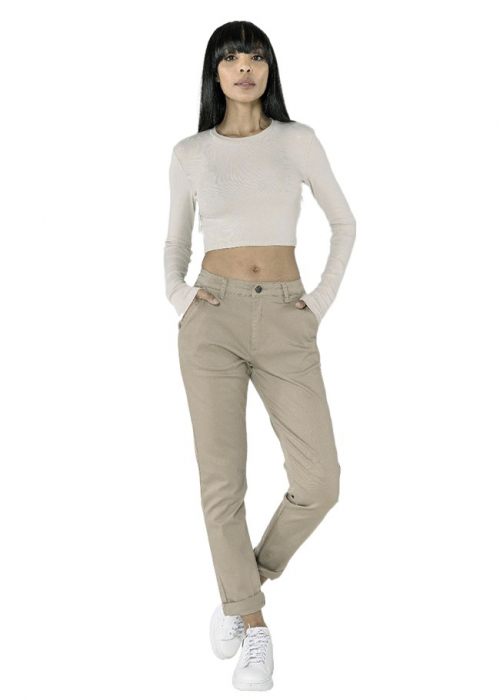 Pantaloni Taupe Chino Nina Carter J250 M10 [2]