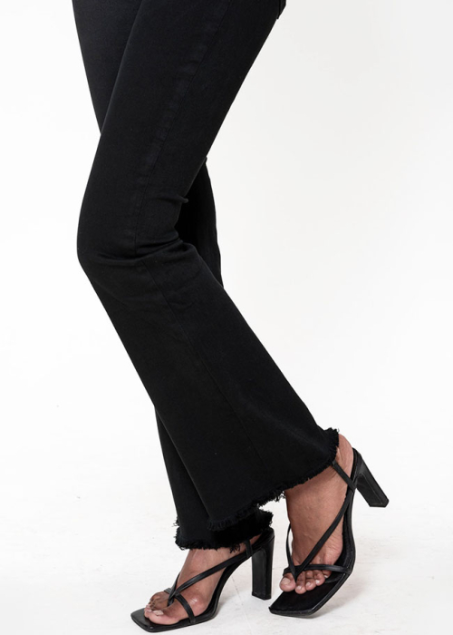 Pantaloni negri Evazati Nina Carter J230-1 M7 [4]