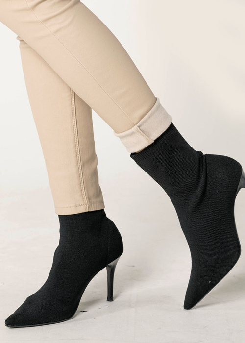 Pantaloni skinny din piele ecologica Bej LC001-2 M9 [5]