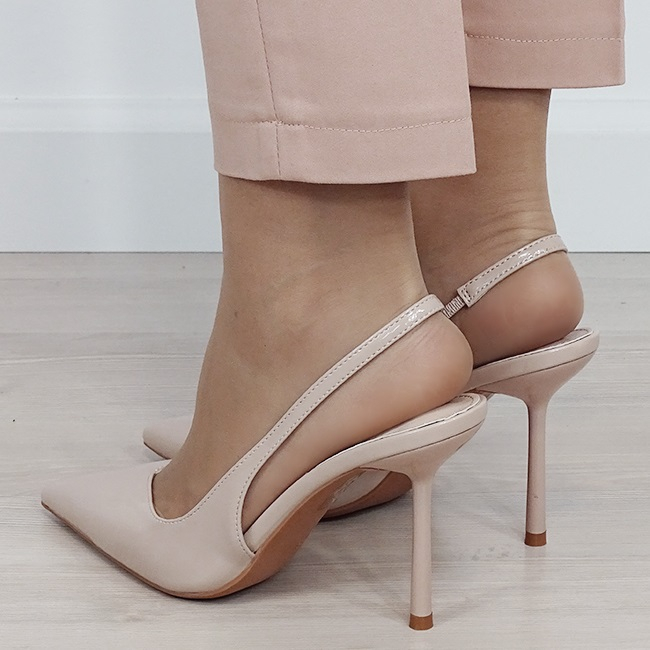 Pantofi bej de lac 5539 01 [3]