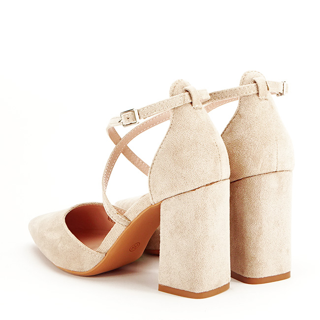 Pantofi bej eleganti 8709 04 [3]