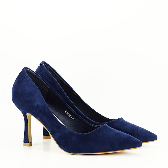Pantofi bleumarin eleganti H1014 01 [4]