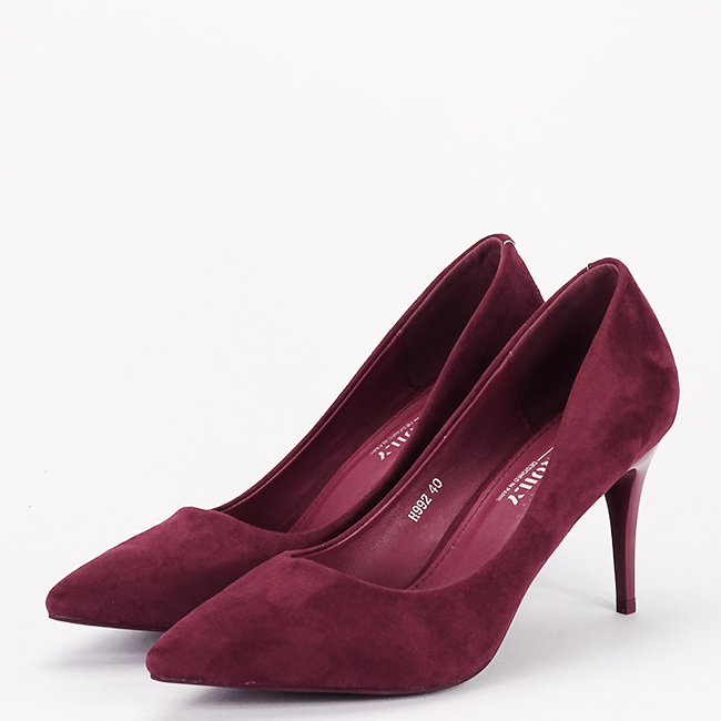 Pantofi bordo eleganti H992 03 [2]