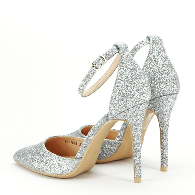 Pantofi eleganti argintii BDG7622 01 [7]