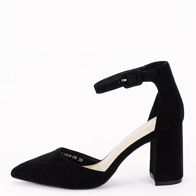 Pantofi eleganti negri Olivia 02
