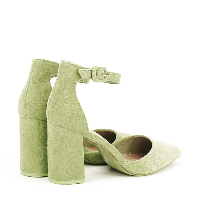 Pantofi eleganti verde fistic Olivia 02 [6]