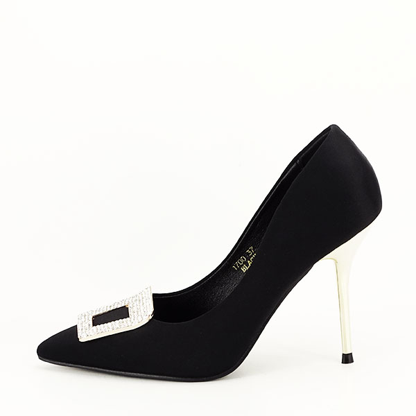 Pantofi negri cu brosa 1700 02 [7]