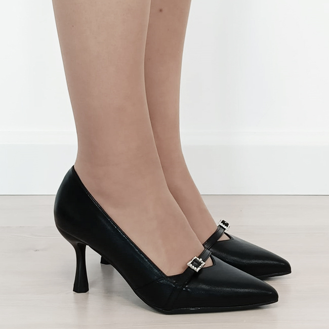 Pantofi negri eleganti 3240 01 [6]