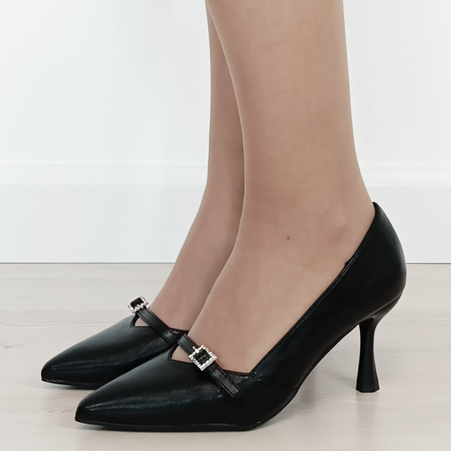 Pantofi negri eleganti 3240 01 [2]