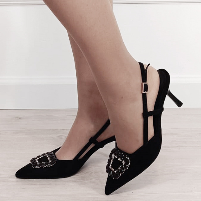 Pantofi negri eleganti cu brosa 1890 03 [3]