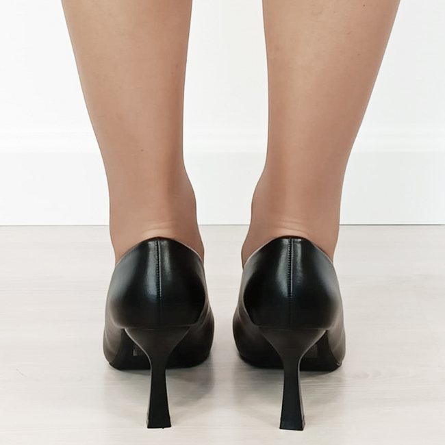 Pantofi negri eleganti D-1290 02 [5]