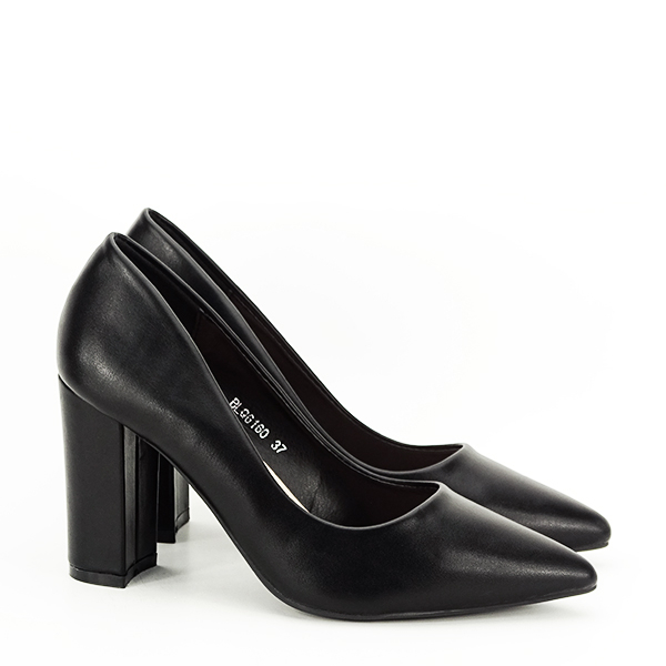 Pantofi negri office/eleganti Anca 01 [4]