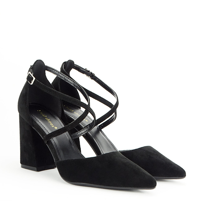 Pantofi negrii eleganti 8709 04 [6]