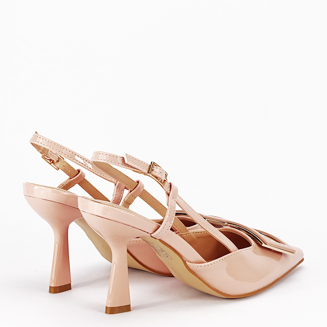 Pantofi nude lacuiti eleganti BSD41-7 04 [5]