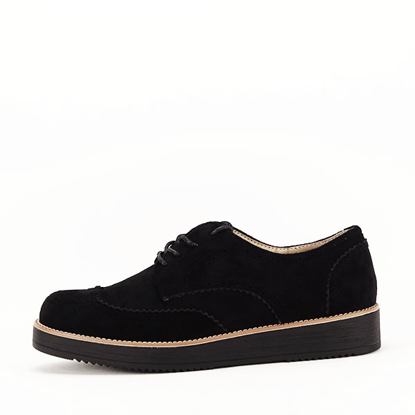 Pantofi oxford negri Dalia
