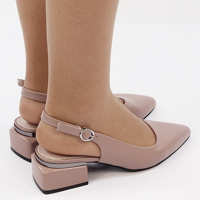 Pantofi taupe comozi din piele naturala BY6889-3 02 [6]