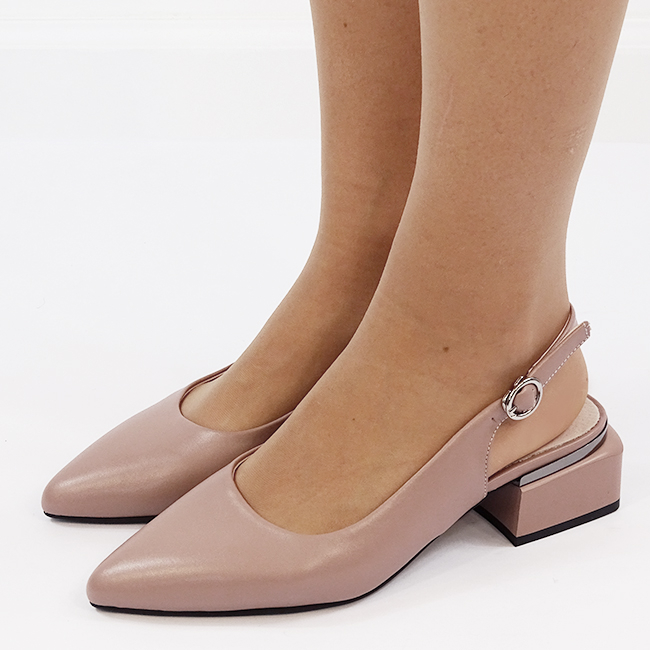 Pantofi taupe comozi din piele naturala BY6889-3 02 [2]