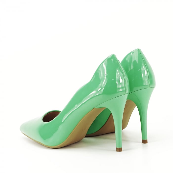 Pantofi verzi lacuiti Tiffany [6]