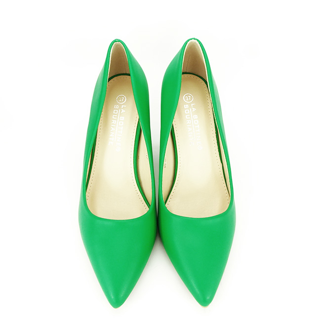 Pantofi verzi office/eleganti Anca 01 [7]
