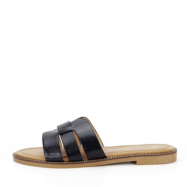 Papuci negri casual BSL8870 132 [4]