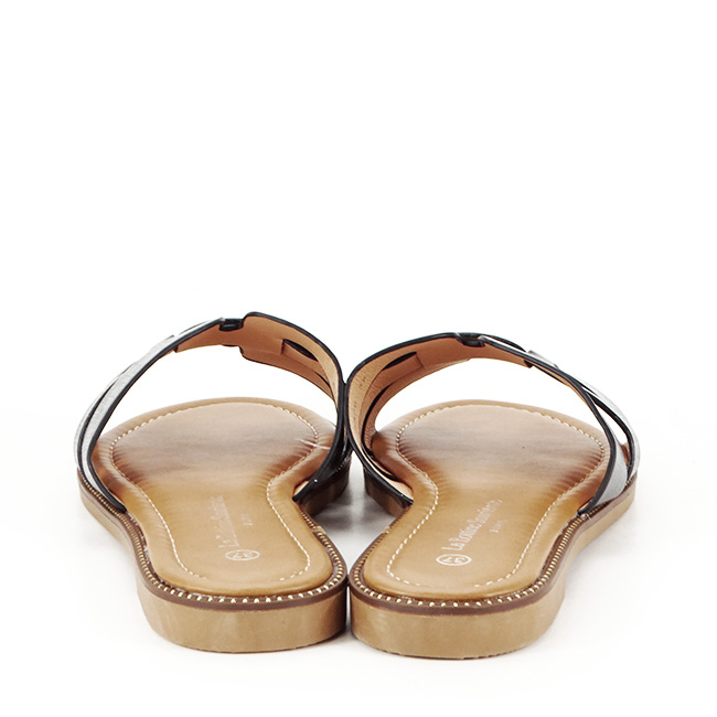 Papuci negri casual BSL8870 132 [6]