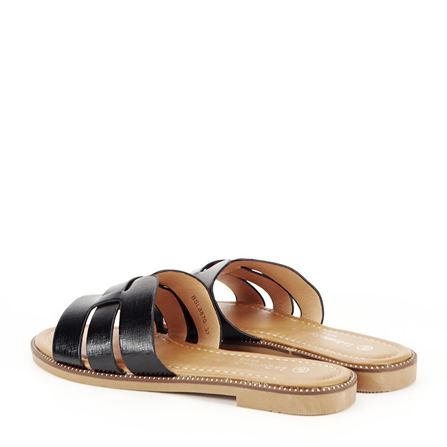 Papuci negri casual BSL8870 132 [5]