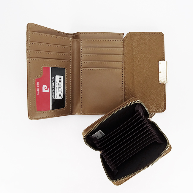 Pierre Cardin, Set de 2 piese portofel si portcart 6250+428MARRONE M0 [6]