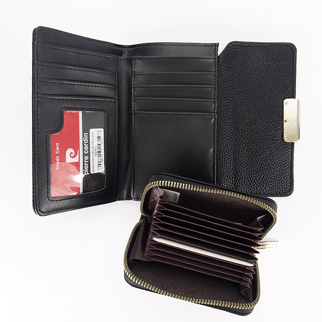 Pierre Cardin, Set de 2 piese portofel si portcart 6250+428NERO M0 [6]