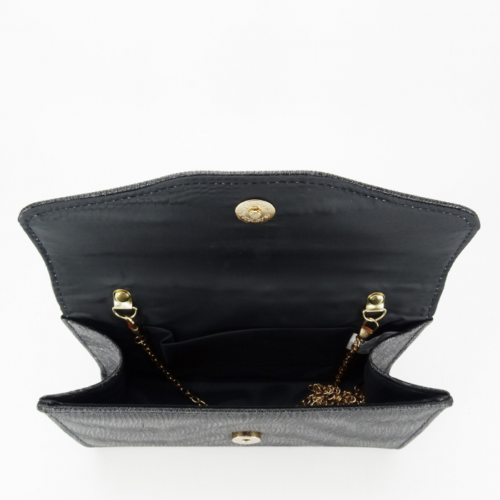 Plic negru cu sclipici BJH-748 06 [8]