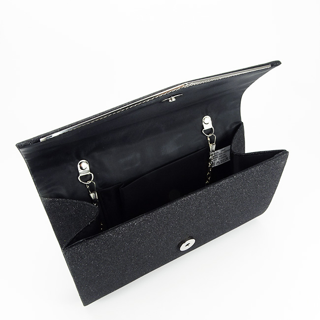 Plic negru cu sclipici BME-849 06 [7]
