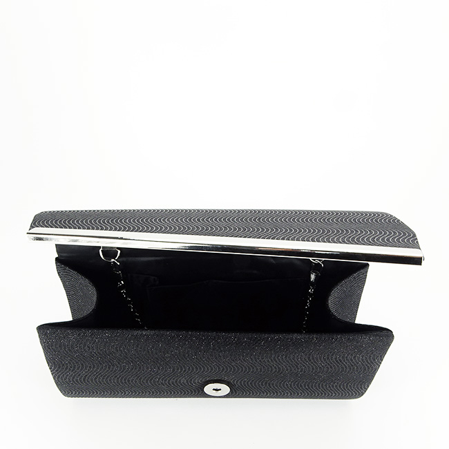 Plic negru cu sclipici BXQ246 07 [7]