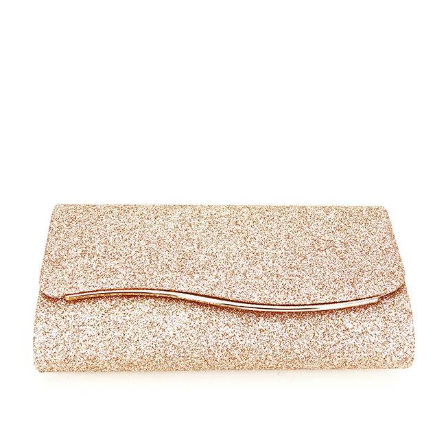 Plic elegant cu sclipici BXQ-902 06 Auriu rose [4]