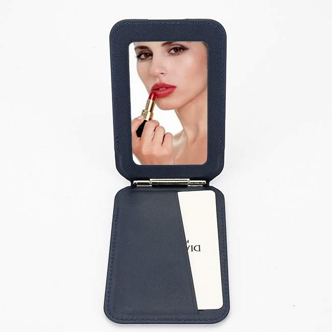 Port card cu blocare RFID, Suport ajustabil si Oglinda [3]