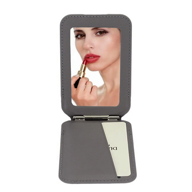 Port card cu blocare RFID, Suport ajustabil si Oglinda [3]