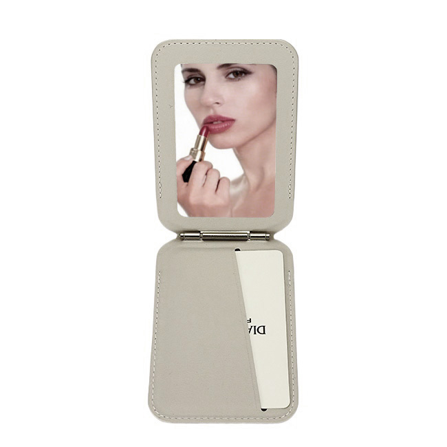 Port card cu blocare RFID, Suport ajustabil si Oglinda [3]