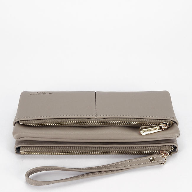 Portofel bej taupe David Jones Paris P159-1 05 [5]