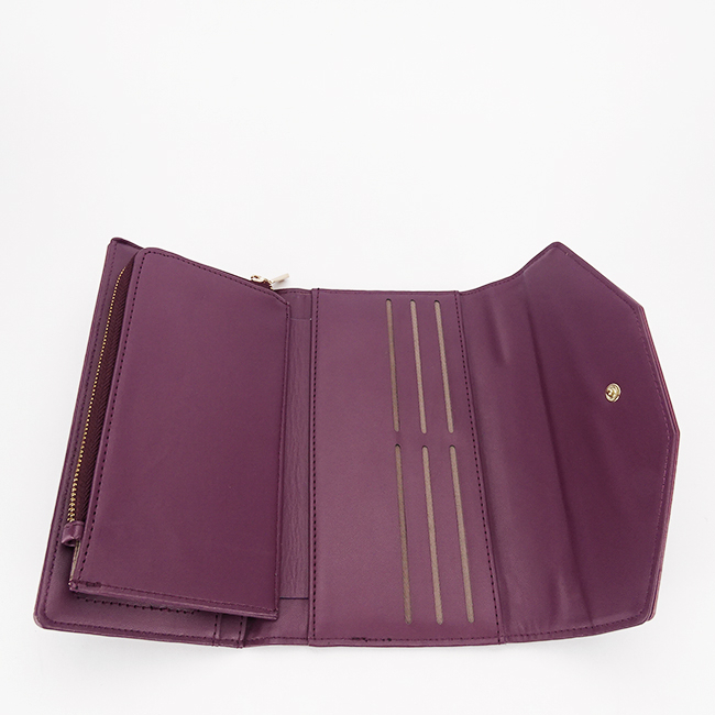 Portofel bordeaux inchis de dama Diana&CO DFX3492-13 M0 [5]
