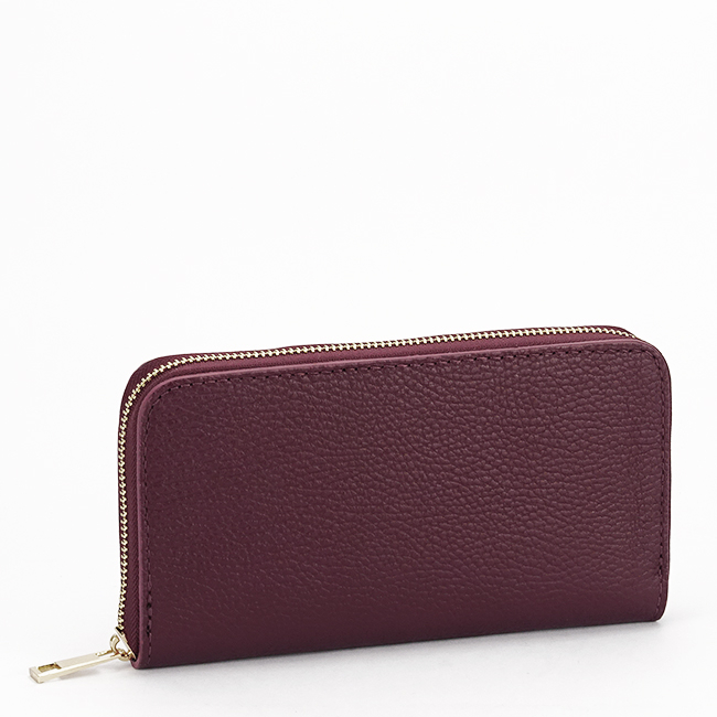 Portofel burgundy din piele naturala 8954 07 [2]