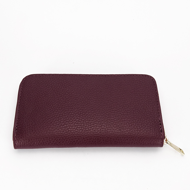 Portofel burgundy din piele naturala 8954 07 [3]