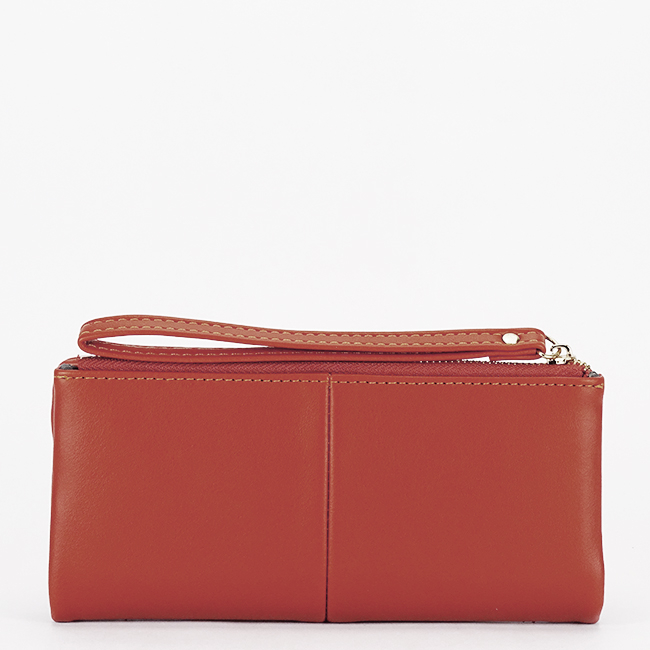 Portofel caramiziu David Jones Paris P159-1 05 [3]