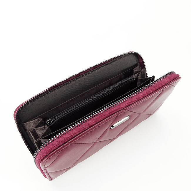 Portofel David Jones Paris P116-510 M0 Bordo inchis [7]