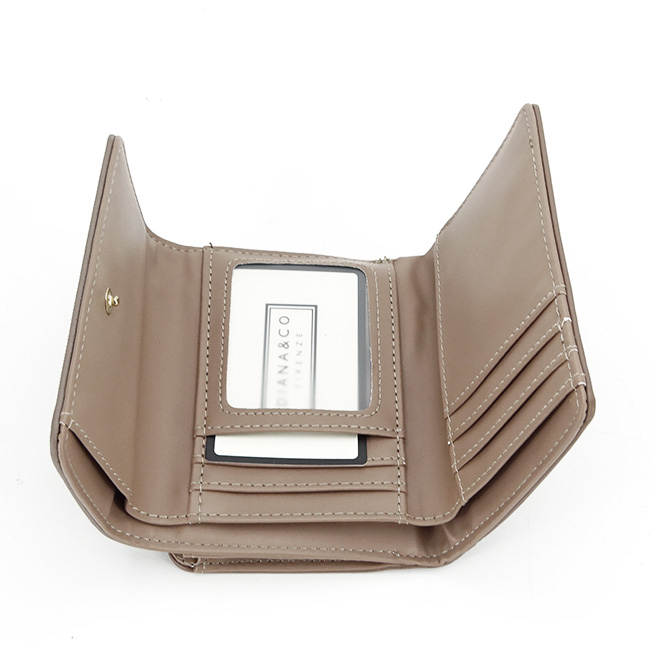 Portofel mic Diana&CO, DFX3492-12 M0 Maro taupe [7]