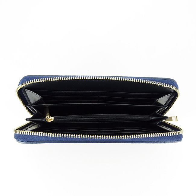 Portofel din piele naturala 8954 07 Bleumarin [6]