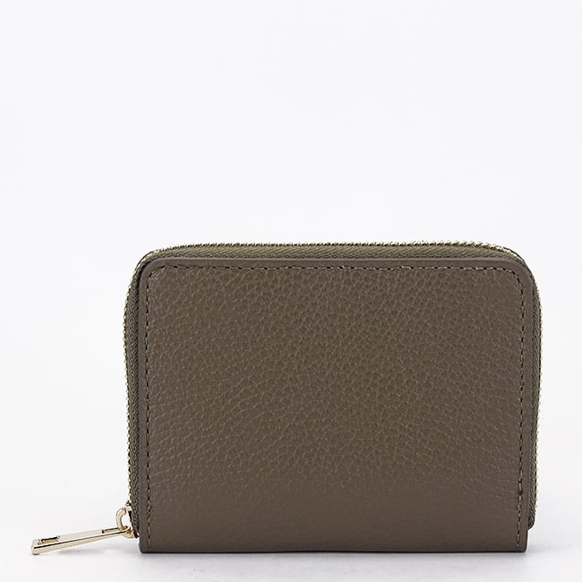 Portofel mic taupe din piele naturala 8912 07