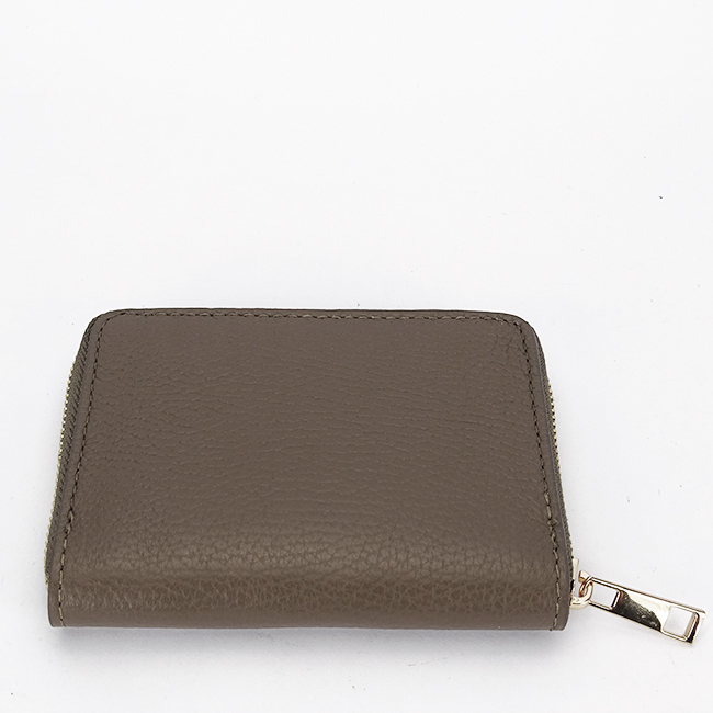 Portofel mic taupe din piele naturala 8912 07 [3]