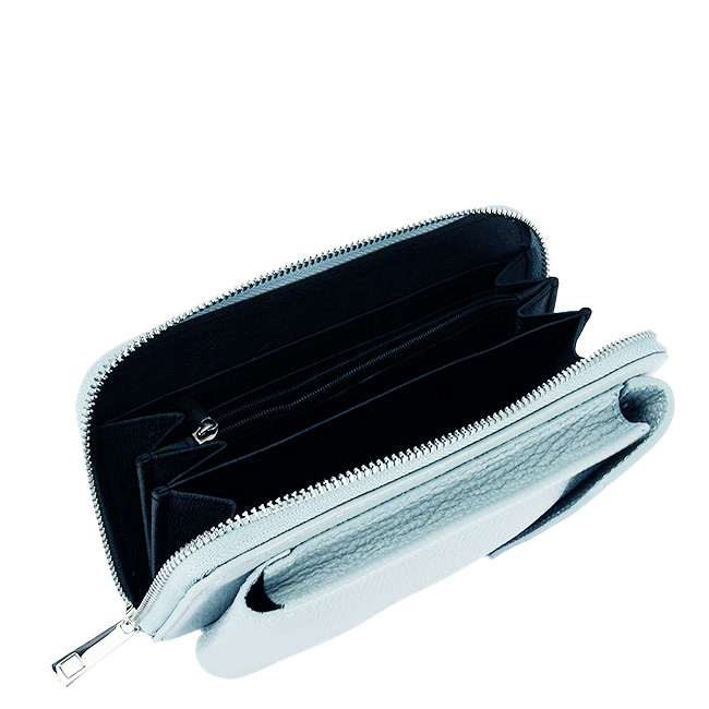 Portofel si port telefon din piele naturala 8971 07 Albastru [9]