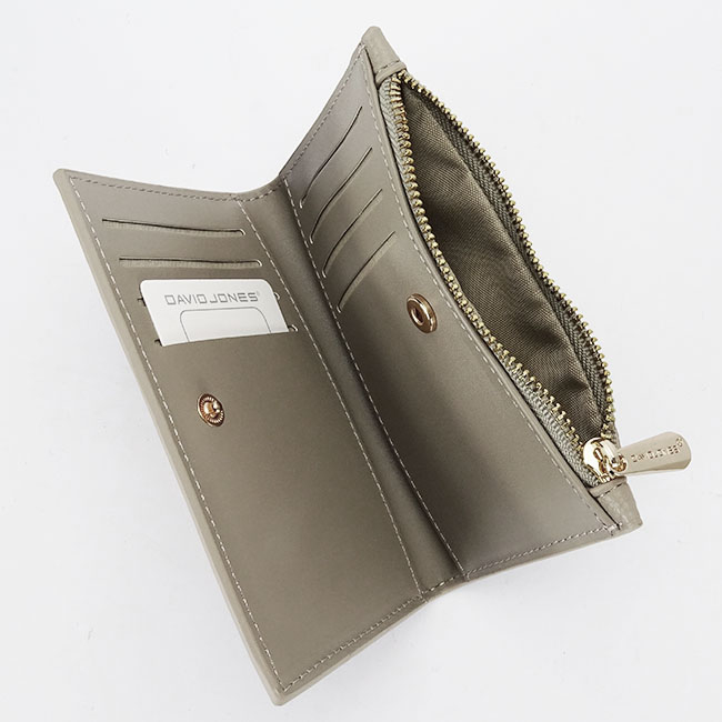 Portofel taupe deschis David Jones Paris P150 05 [6]