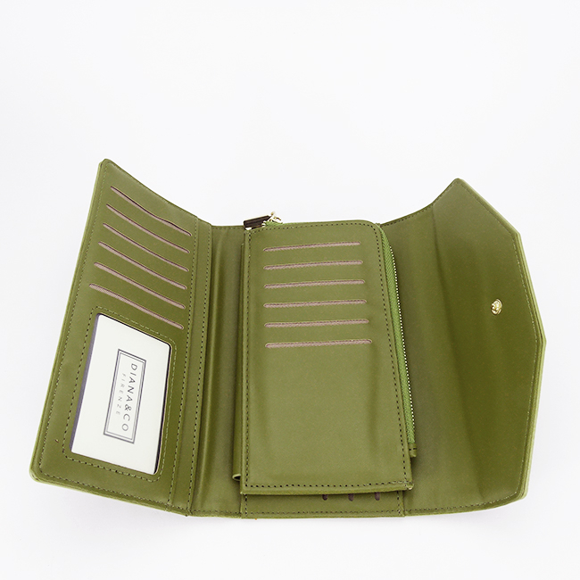Portofel verde masliniu de dama Diana&CO DFX3492-13 M0 [7]