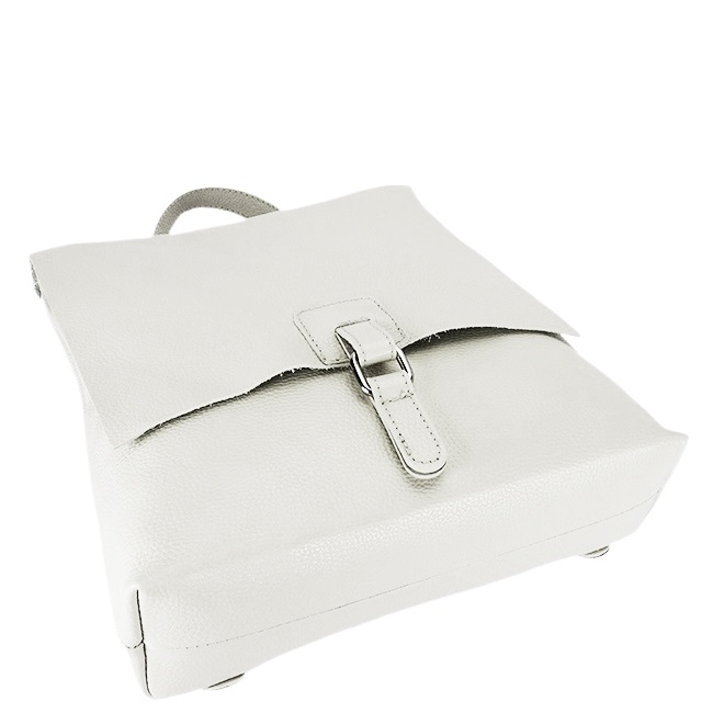 Rucsac 2 in 1 alb din piele naturala 5974-28 M11 [6]